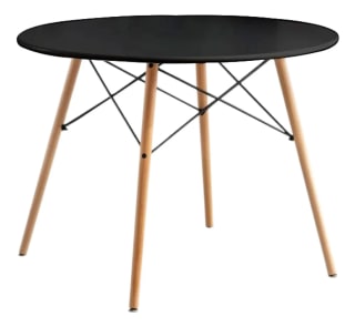 Juego Comedor Mesa Redonda 80cm + 4 Sillas Eames por $1,346 | Mercado Libre