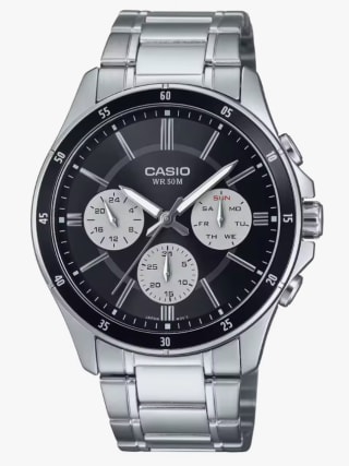 Casio Reloj Analogico Cuarzo Correa Acero inoxidable MTP-1374D-1A3VDF por 55.93€