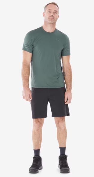 T-shirt de randonnée manches courtes en synthétique à 4,99€
