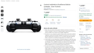 Control DualSense Edición Limitada - Gran Turismo por $1,699 en Amazon