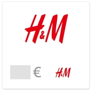 Carte Cadeau Électronique H&M - pour la France à 85€