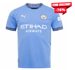 Maillot Manchester City F.C. PUMA à 22,99€