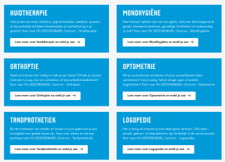 Gratis zorg via Hogeschool Utrecht Gezond&wel