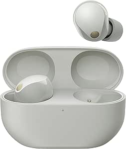Sony WF-1000XM5 Wireless Noise Cancelling Headphones, Bluetooth, Microphone, Up to 24