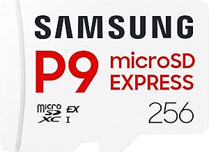 Samsung Tarjeta microSD Express P9 Express por 40% de descuento en Amazon