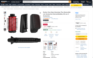 Revlon Volumizer Plus Kit por $790 | Amazon