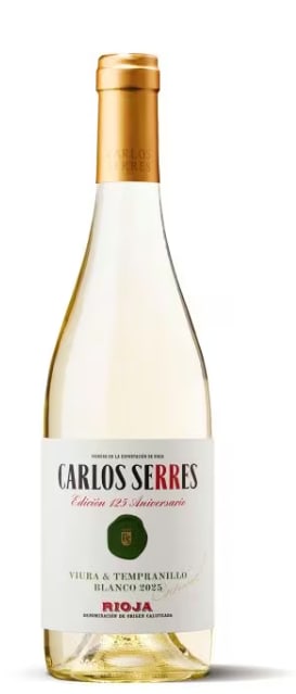 12 Botellas de Carlos Serres Edición 125 Aniversario 2025 por 49.8€