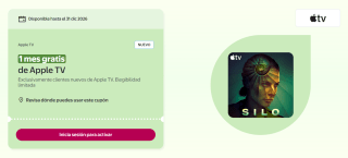 1 Mes Gratis de Apple TV en Sumabeneficios