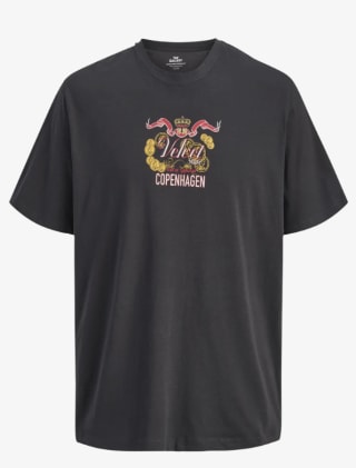 Camiseta estampada - gris oscuro Jack and Jones por 8€