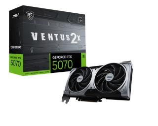 Carte graphique GeForce RTX 5070 12G VENTUS 2X à 569€