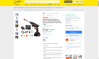 Hidrolavadora Inalámbrica HIRLAN por $298 | Mercado Libre