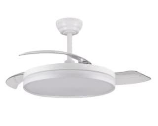 Ventilador techo motor DC 7 velocidades 48W Control remoto por 27.24€