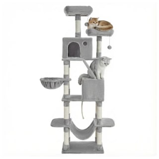 Krabpaal groot, 206 cm hoog, XXL krabpaal, met 13 krabpalen voor €38,99 bij Joybuy