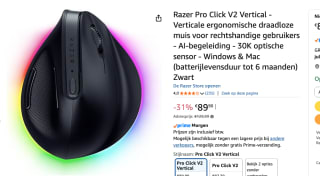 Razer Pro Click V2 Vertical - Muis voor gaming voor €89,90 bij Amazon