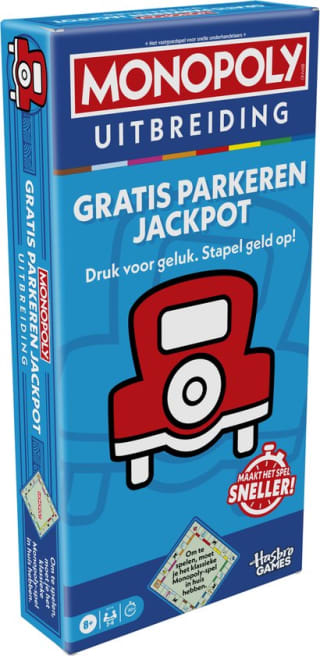 Monopoly Gratis Parkeren Jackpot-uitbreiding voor €6,50 bij Amazon