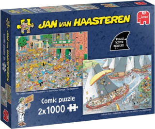 Jan van Haasteren Hollandse Tradities, 2 x 1000 Stukjes Puzzel voor €19,99 bij Bol