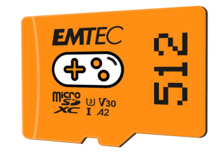 Carte Mémoire microSD 512GB EMTEC à 35,40€
