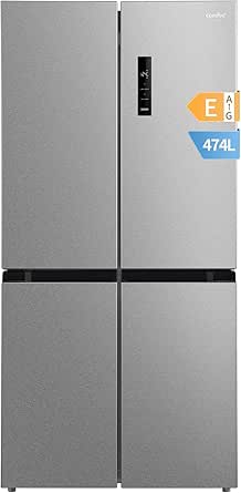 Comfee 474L Refrigerador 4 Puertas, Vario Box, Cajón con 3 Temperaturas por 588.99€