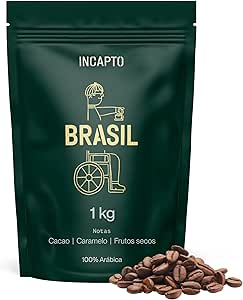 Incapto Café en Grano Especialidad Brasil 1kg por 26,20€