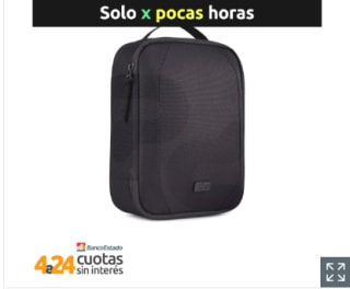 Bolso Case Logic para Accesorios Electrónicos en $9.990 Disponible PC Factory
