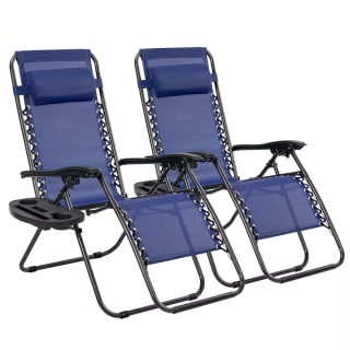 Pack 2 Sillas Tumbonas Plegables Gravedad Zero por 44.99€