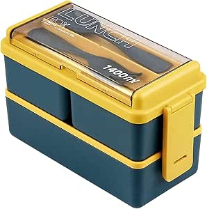 1400ml Bento Lunch Box with Cutlery – £6.68