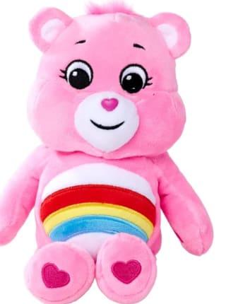 Simba . Osos Amorosos – Mimosa 23 cm,Peluche Rosa con Arcoíris en la Barriga por 9.99