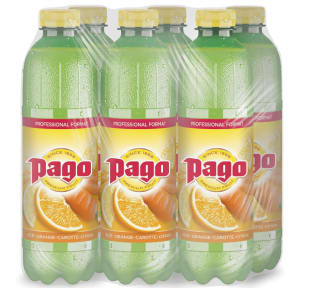 Pack 6 x 1L de Zumos Pago - Bebida de frutas Naranja, Zanahoria y Limón por 10.93€