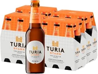 TURIA Cerveza Rubia Stark 25cl 4 packs de 6 botellines por 9.97€