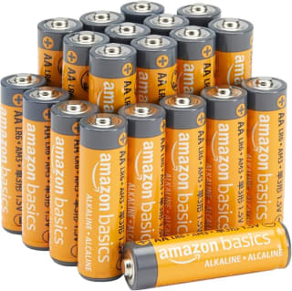Amazon Basics 20-Pack AA 1.5V Alkaline Batteries for £5.84