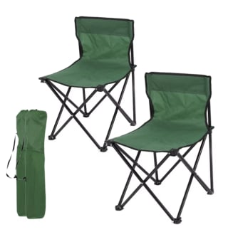 Sillas de Camping Plegables Paquete de 2 por 17,58€