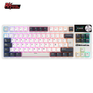 Teclado para Mac y Windows Royal Kludge RKS85 ISO-ES RGB Hot por 59,95€