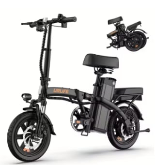 Urlife F1L elektrische vouwfiets 14 inch voor €352,78 bij AliExpress