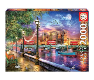Educa Puzzle Londres al Atardecer 2000 piezas por 13.99€.