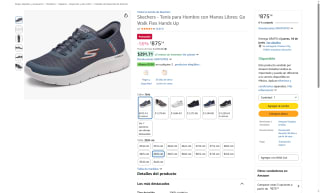 Tenis Skechers Go Walk Flex por $875 | Oferta Amazon