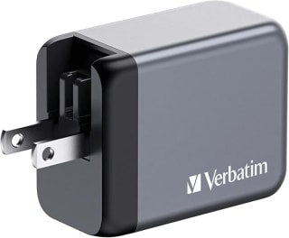 VERBATIM GNC-65 GaN-netlader 3-poorts 65W USB A/C voor €20,68 bij Amazon