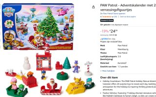 Tot 20% korting op advents kalenders bij Amazon