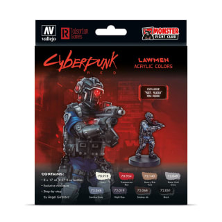 Set Cyberpunk Red Lawmwn Vallejo 8 unidades por 24.99€