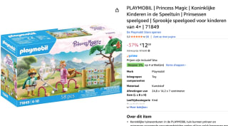 PLAYMOBIL Princess Magic Koninklijke kinderen in speeltuin voor €12,59 bij Amazon