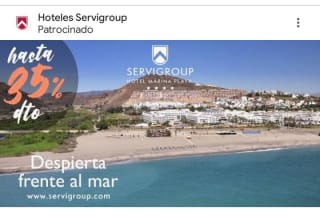 Hoteles Servigroup con hasta -35% de Descuento en Mojácar.