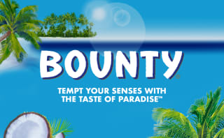 Bounty Coconut Milk Chocolate Bars Multipack, 7 x 57g
