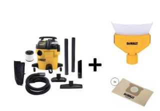 DeWALT DXV20P 20L Nat- en Droogstofzuiger voor €57,99 bij Conrad