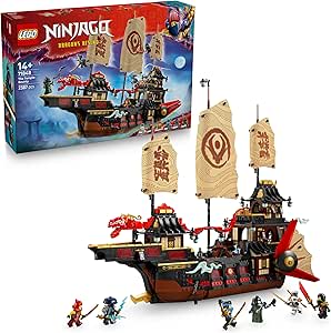 LEGO NINJAGO De Tempel Bounty Schip voor €116,99 bij AMazon