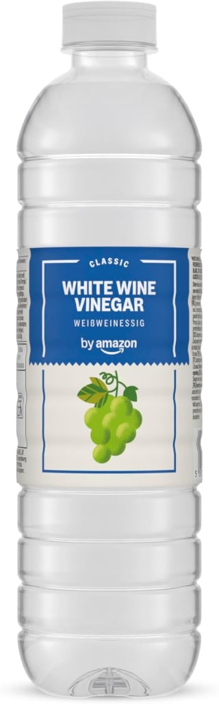 by Amazon Vinagre De Vino Blanco, 500ml por solo 0.35€