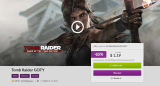 Tomb Raider GOTY por $21 | Oferta GOG