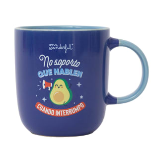 Taza Mr Wonderful No soporto que hablen cuando interrumpo por 3.60€