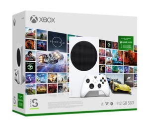 Console Xbox Séries S Blanc + Game Pass Ultimate 3 mois à 299,99€