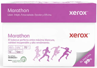 Caja de Papel Carta Xerox Marathon 5000 Hojas por $699 | OfficeMax
