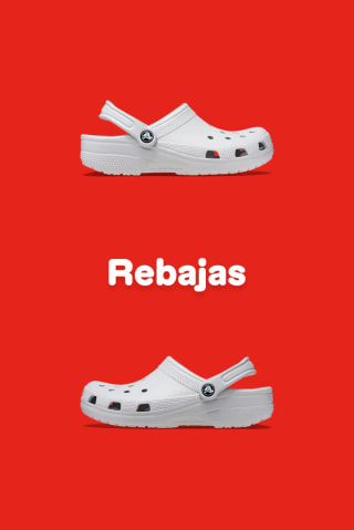 Hasta 70% de descuento en Crocs
