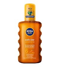 NIVEA SUN Aceite Solar Zanahoria en Spray FP6 de 200 ml por 6.79€